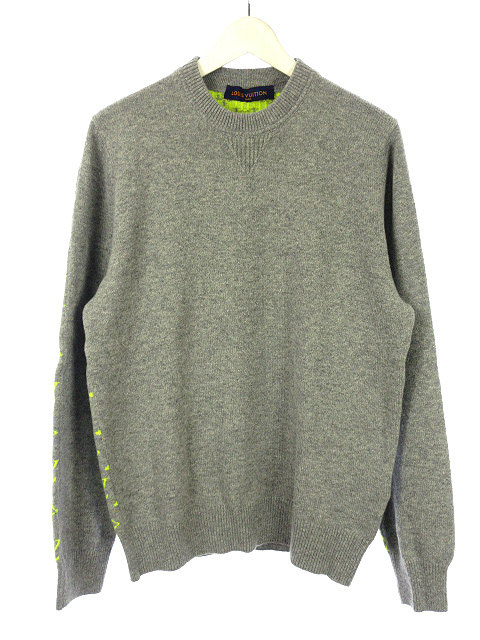 ルイヴィトン LOUIS VUITTON モノグラム ネオン カシミヤ ニット