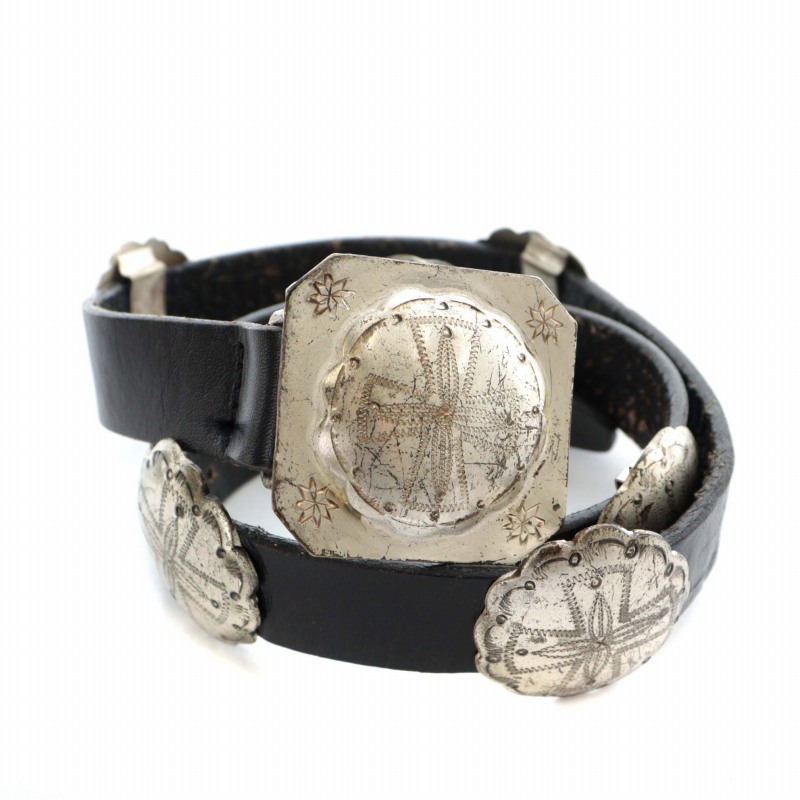 ラルフローレン RALPH LAUREN ベルト コンチョベルト レザー ナバホ族