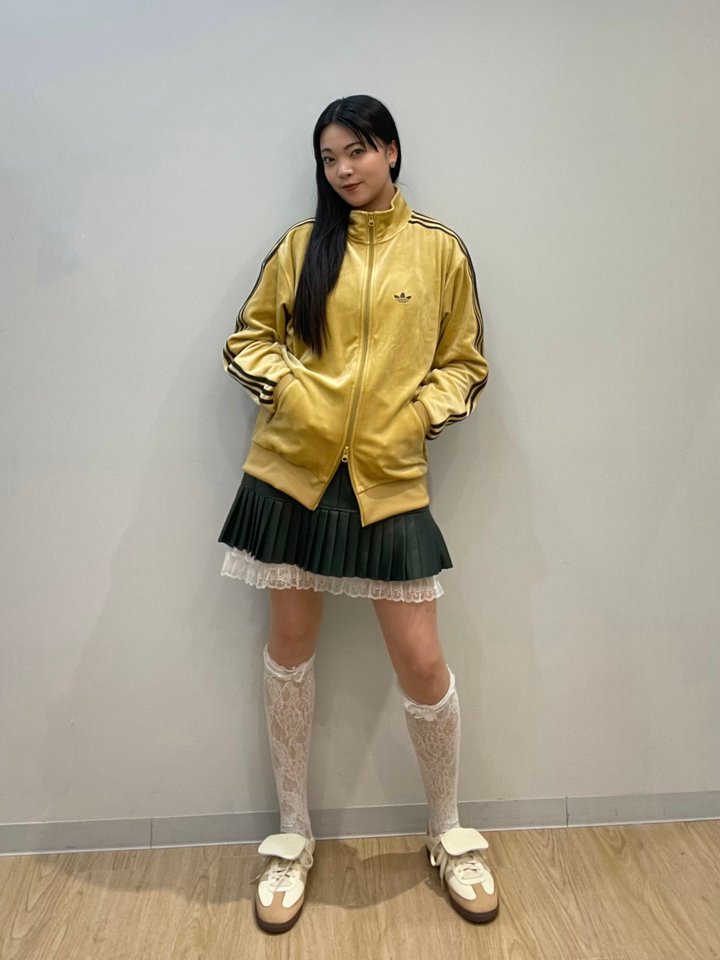 ベッケンバウアー ベロア トラックジャケット ゴールデンベージュ