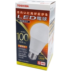 ヨドバシ.com - 東芝 TOSHIBA LED電球 100W 電球色 E26 LDA11L-G/100V1