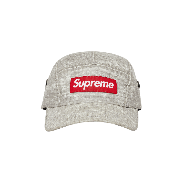 Buy Supreme Distressed Ripstop Camp Cap 'Stone' - FW23H70 STONE | GOAT