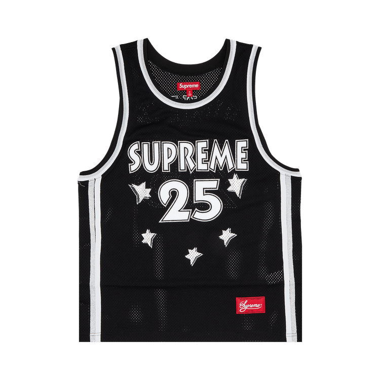 Buy Supreme All Star Basketball Jersey 'Black' - SS25KN32 BLACK | GOAT