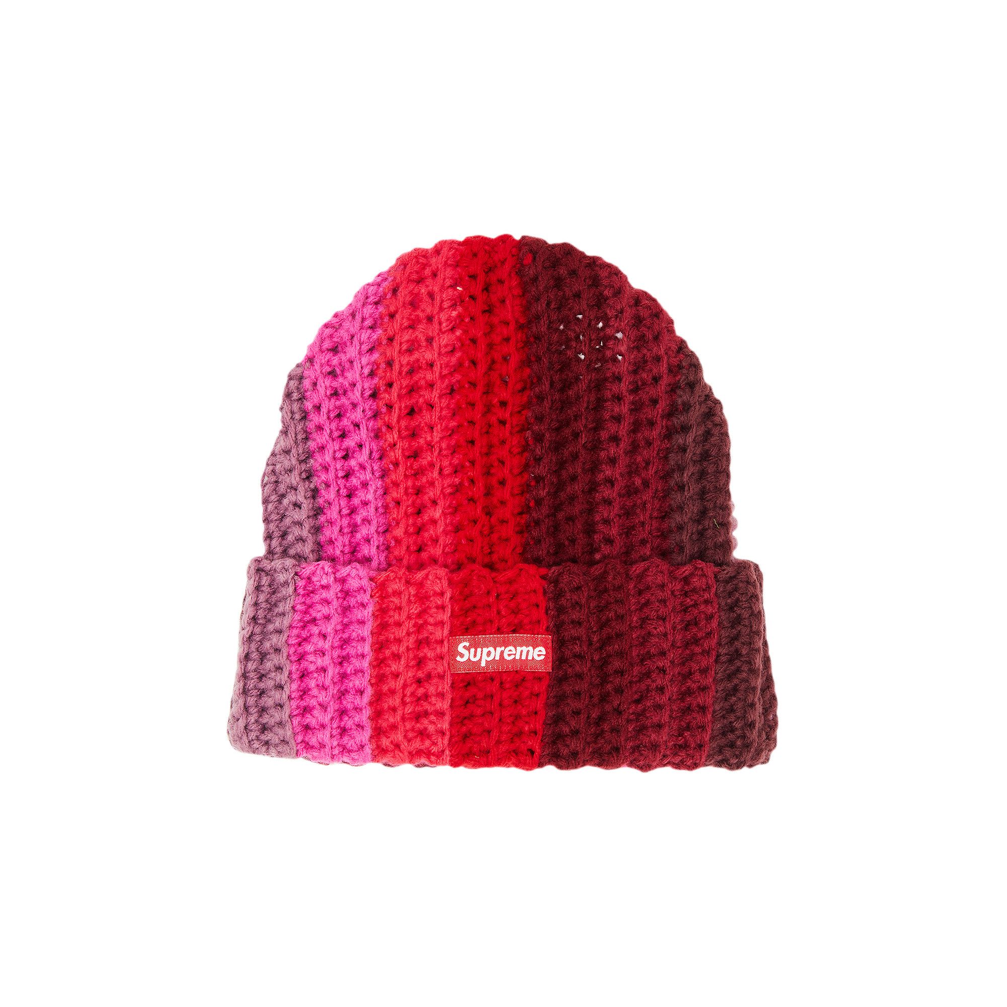 Buy Supreme Gradient Crochet Beanie 'Red' - FW22BN62 RED | GOAT