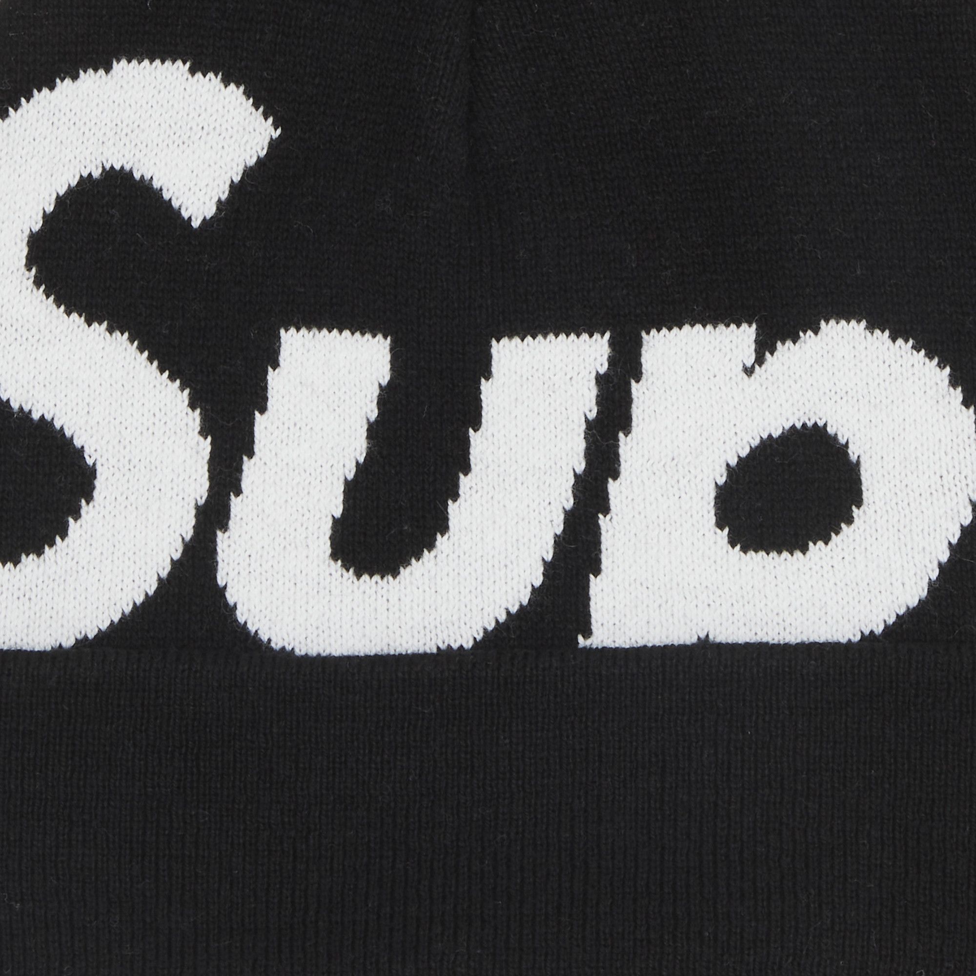 Buy Supreme Big Logo Beanie 'Black' - FW22BN29 BLACK | GOAT