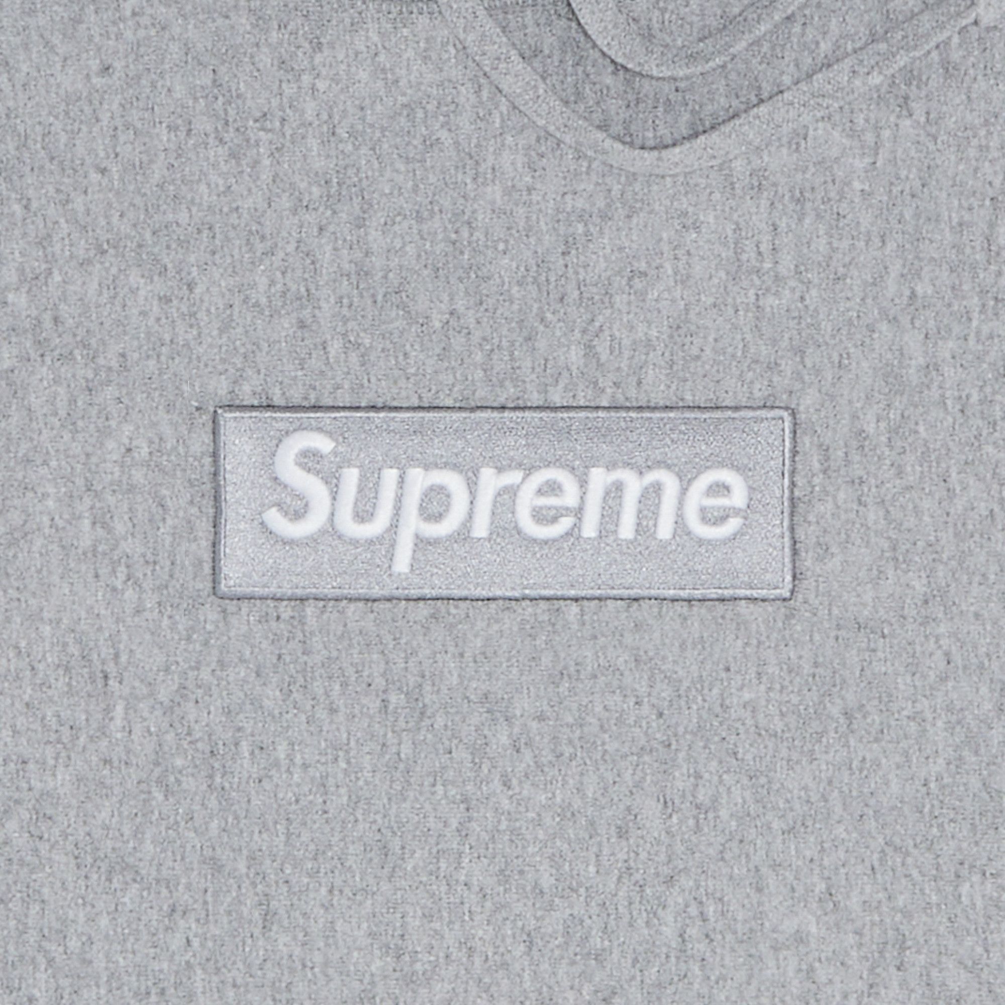 Buy Supreme Box Logo Hooded Sweatshirt 'Heather Grey' - FW24SW11