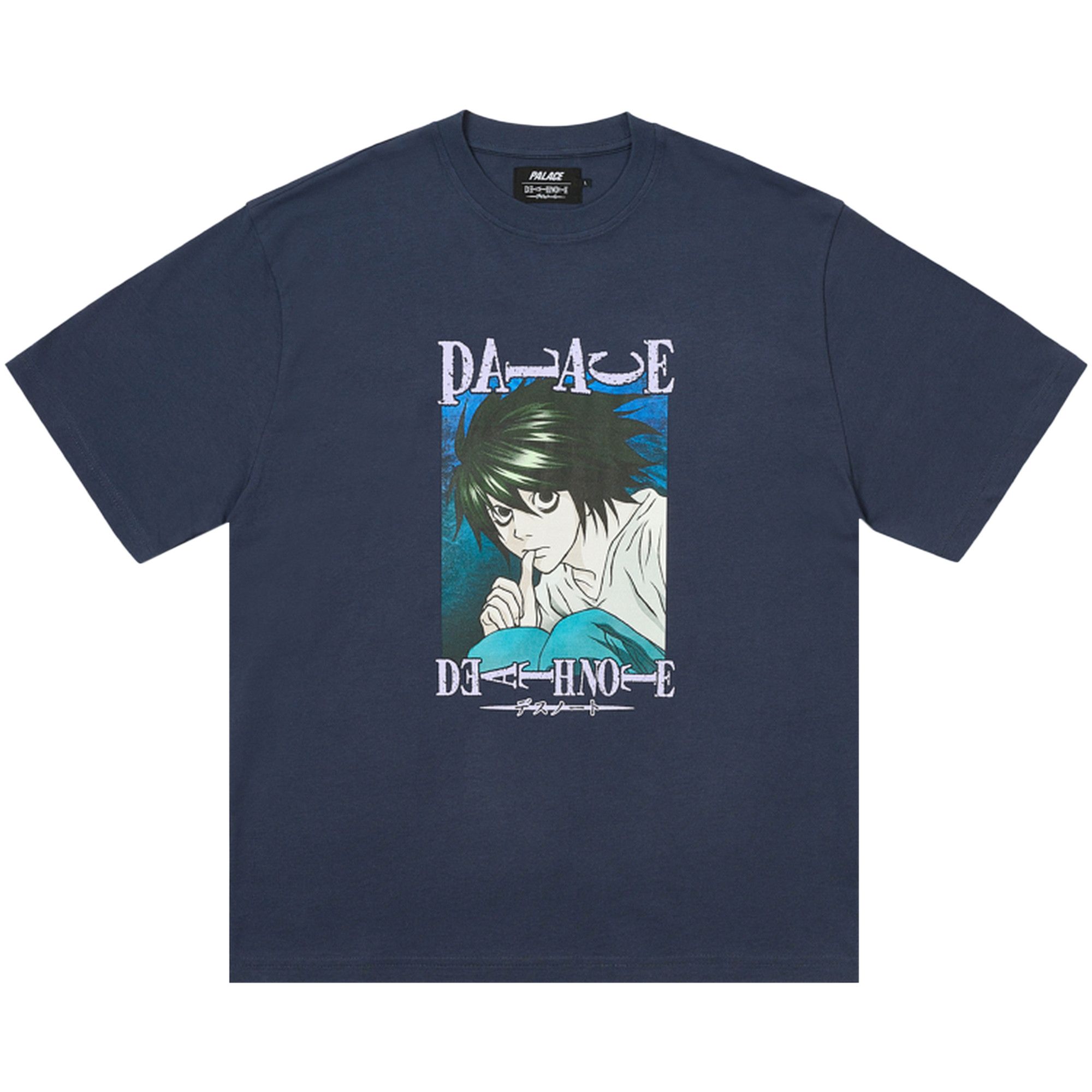 Buy Palace x Death Note T-Shirt 'Navy' - P28TS130 | GOAT