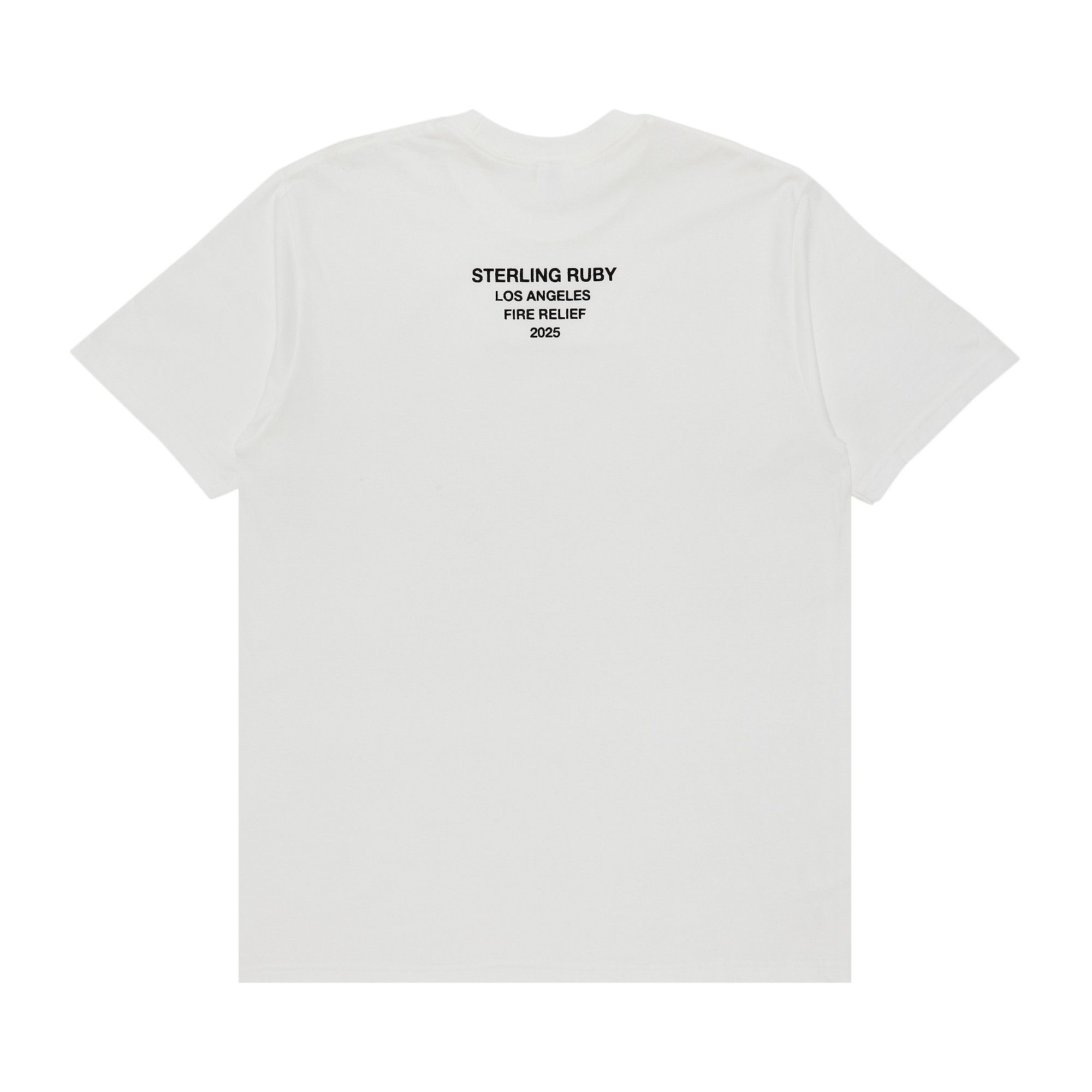Buy Supreme Los Angeles Fire Relief Box Logo Tee 'White' - SS25T61