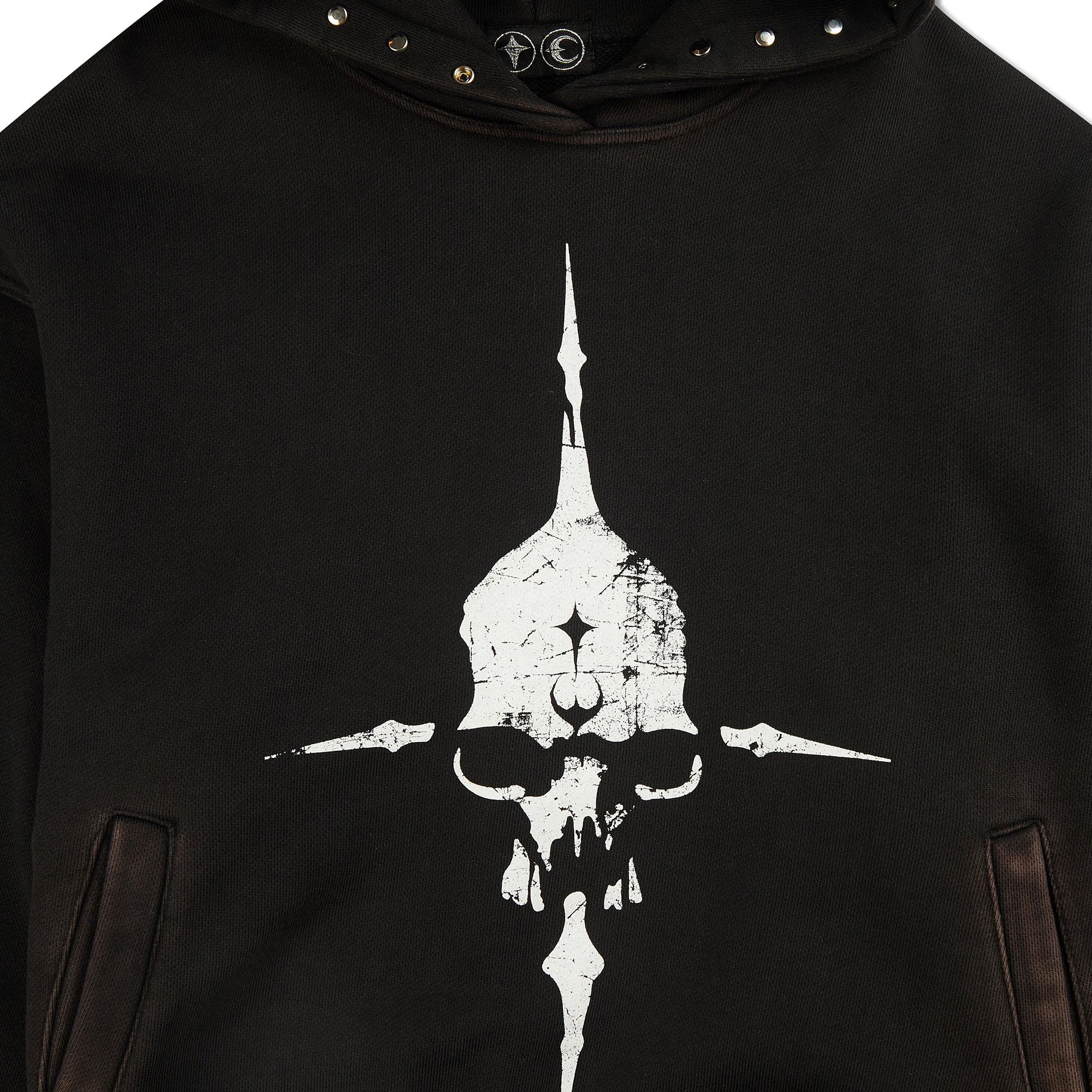 Buy Thug Club Peace Stud Hoodie 'Black' - TC24SS1201 | GOAT
