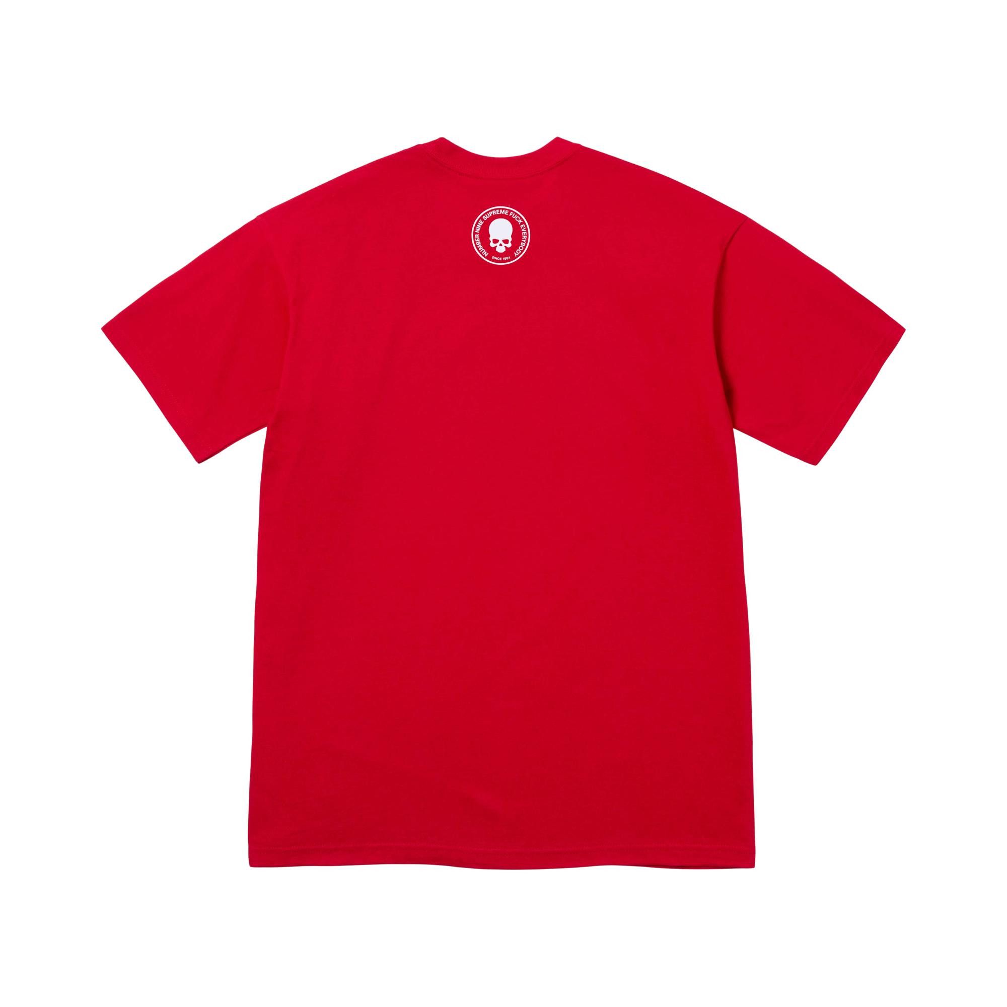 Buy Supreme x Number (N)Ine Manson Tee 'Red' - FW25T9 RED | GOAT