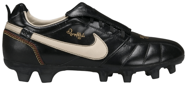 Buy Nike Tiempo Ronaldinho FG 'Black White Gold' - 315362 027 | GOAT