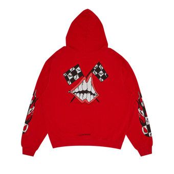 Buy Chrome Hearts x Matty Boy Flames Hoodie 'Red' - 1383