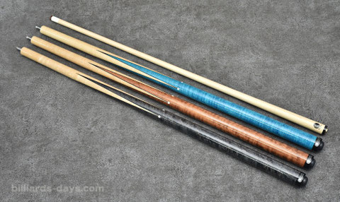 ビリヤードキュー アダム2本ルカシー1本 ビリヤードキュー アダム2本