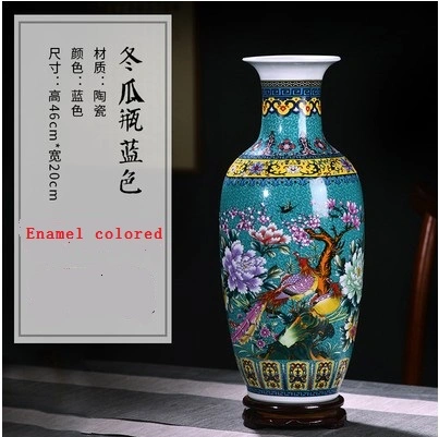 宋汝窯清涼寺開片琮式瓶 景徳鎮 陶磁器 装飾品 現代工芸品 美術品 置物