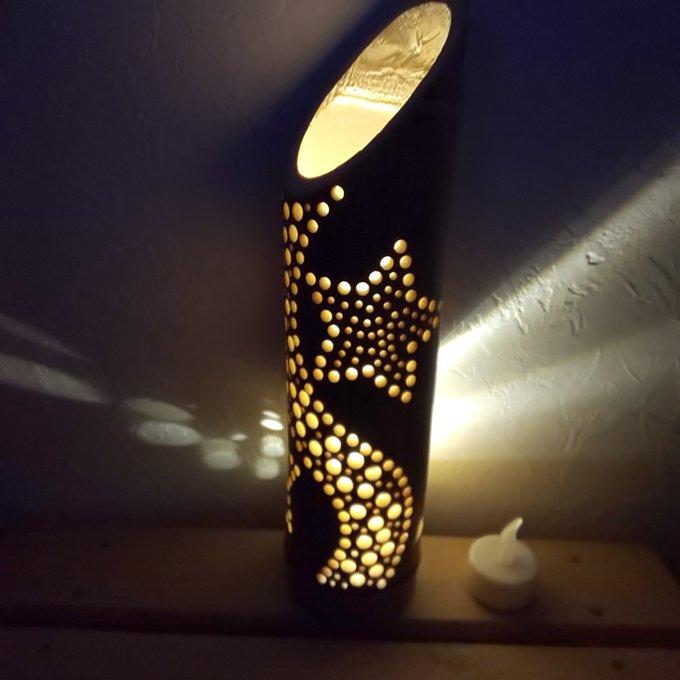 オーダーメイド】 ハンドメイドランプ 星屑のランプ オーダーメイド