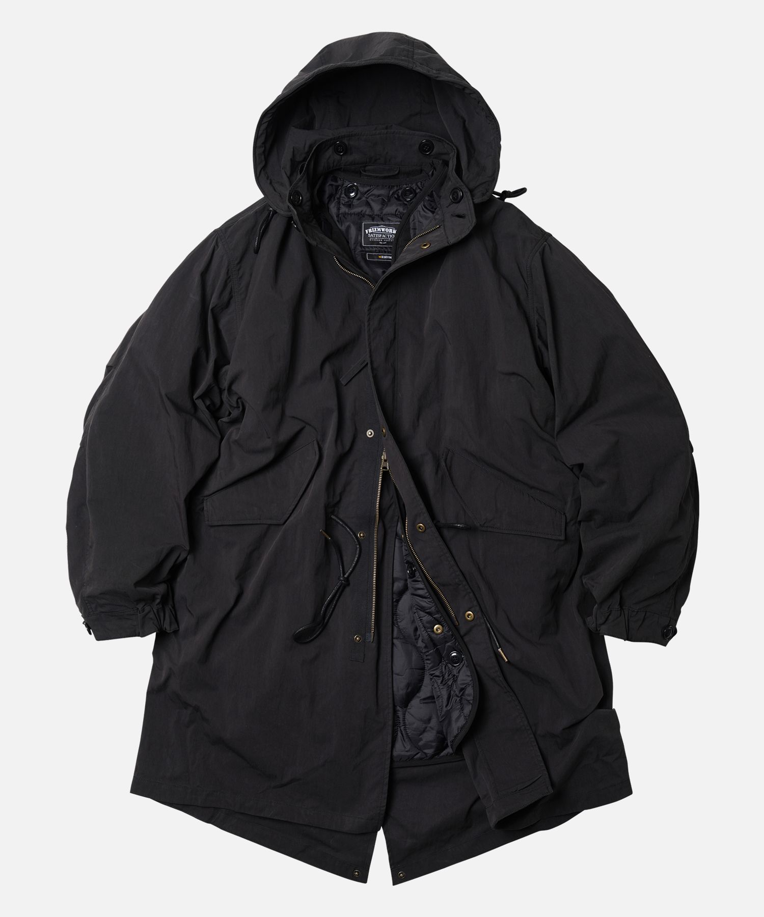 MUSINSA公式 | FRIZMWORKS VINCENT M1965 FISHTAIL PARKA 004 _ BLACK