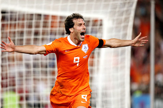 08-09 オランダ代表 ファン・ニステルローイ オフィシャルユニフォーム