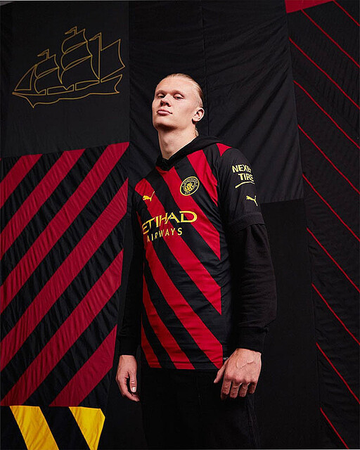 マンチェスター・シティ、22-23新アウェイユニフォーム発表！「伝説の