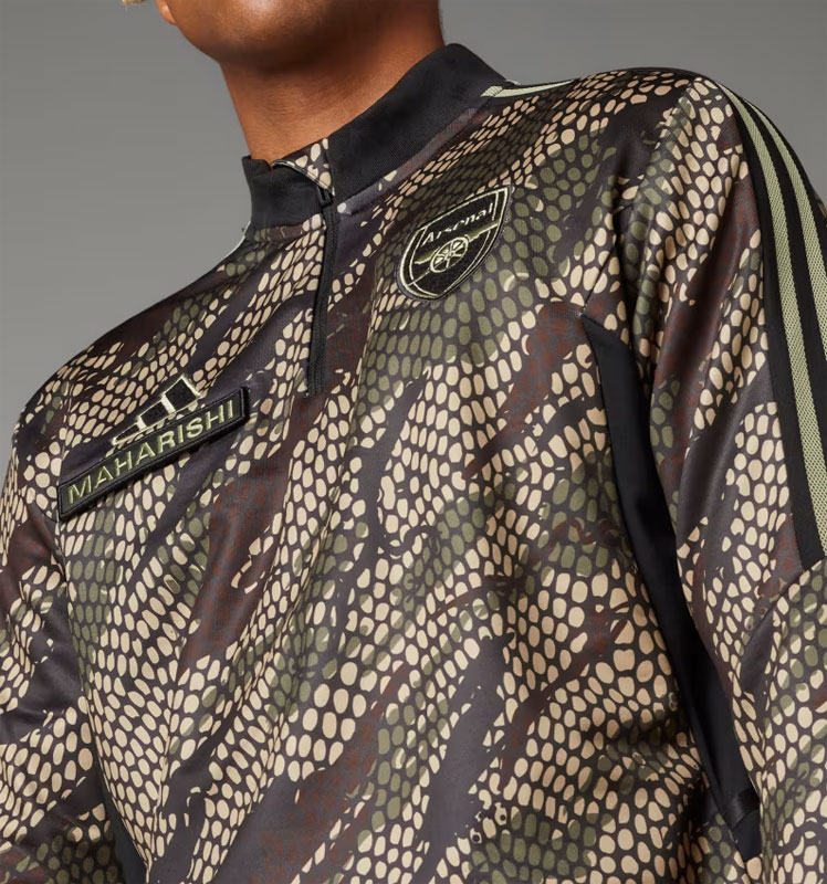 アーセナルと人気ブランド『MAHARISHI』の限定コラボウェアが登場