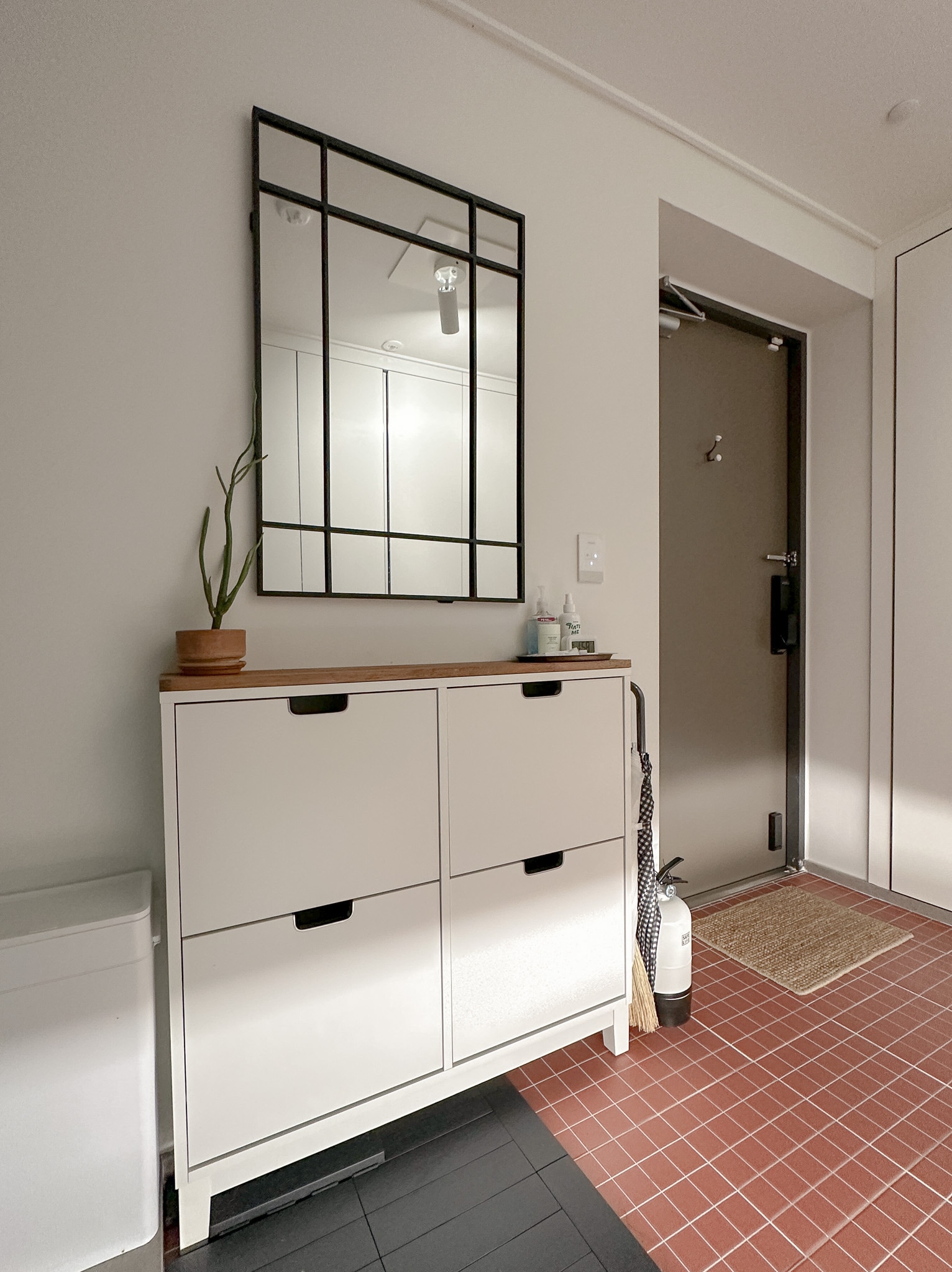 IKEA STÄLL ステル シューズボックス2段×2 | 棚・チェスト