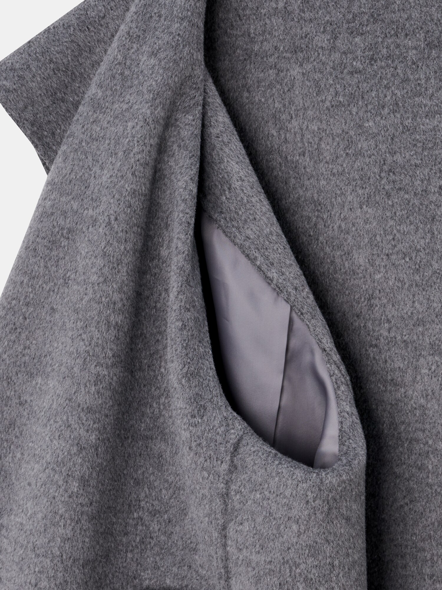 PLST(プラステ)公式 | ウールブレンドリバーフーディーロングコート