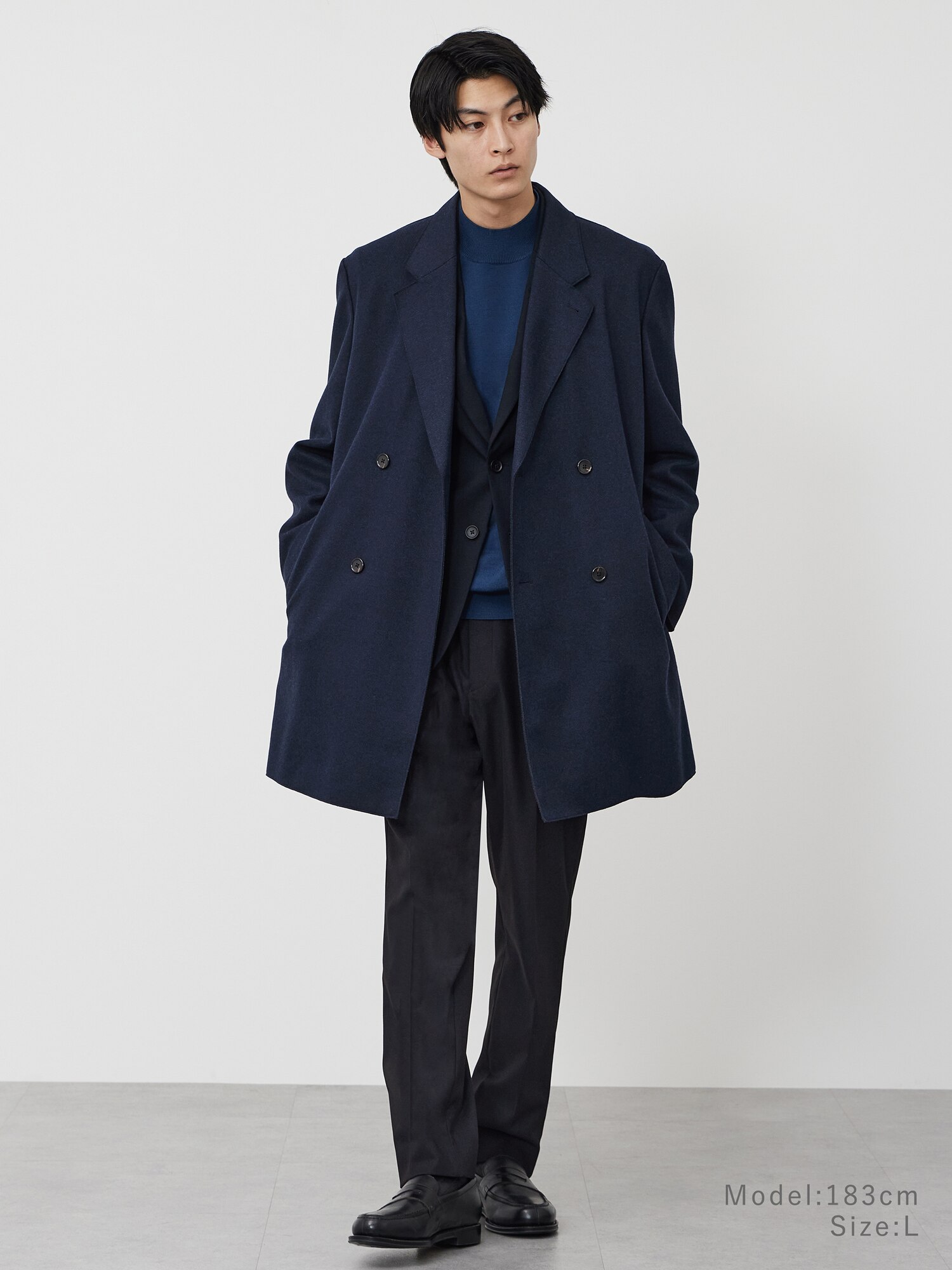 PLST(プラステ)公式 | プレシャスニットメルトンダブルブレストコート