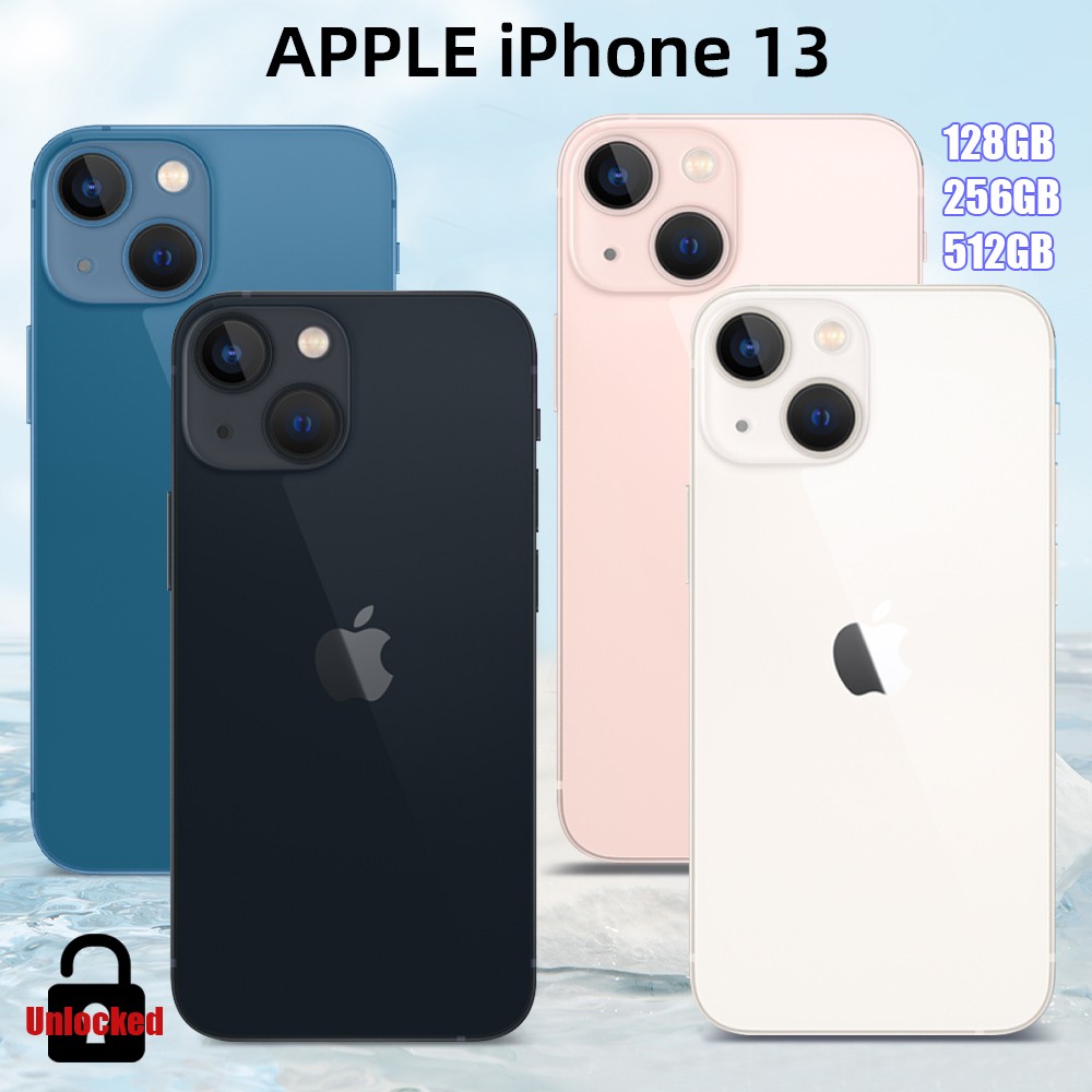 FACTORY NEW SEALEDAPPLE IPHONE 13 UNLOCKED 128GB/256GB/512 US