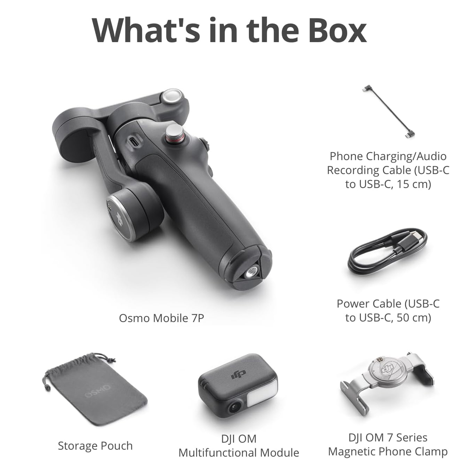 DJI Osmo Mobile 7P 3-Axis Phone Gimbal Stabilizer for Smartphone