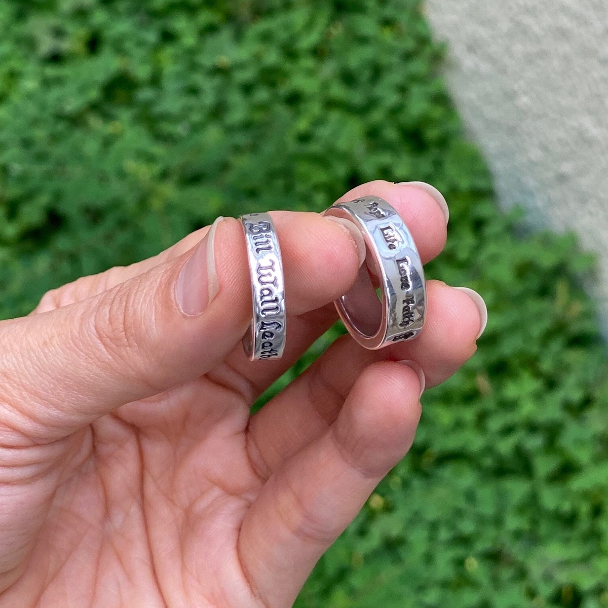 Bill Wall Leather (ビルウォールレザー)25th Anniversary Ring | C