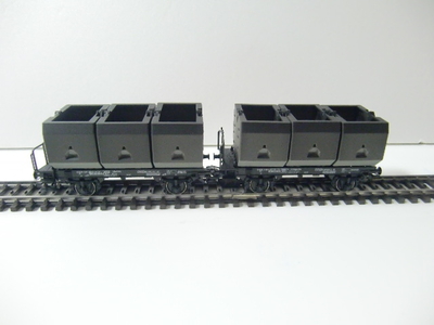 SEA LAND 貨物車 4両セット メルクリン コンテナ 東海道本線紙輸送貨物