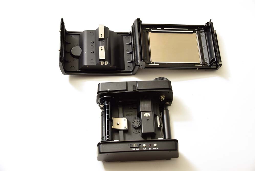 マミヤ Mamiya RB67 6X8 電動ロールフィルムホルダー 120 220