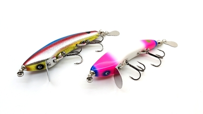 実績ルアーセット❗wood製 【ガシャーン3個】STOCKLURES 実績ルアー