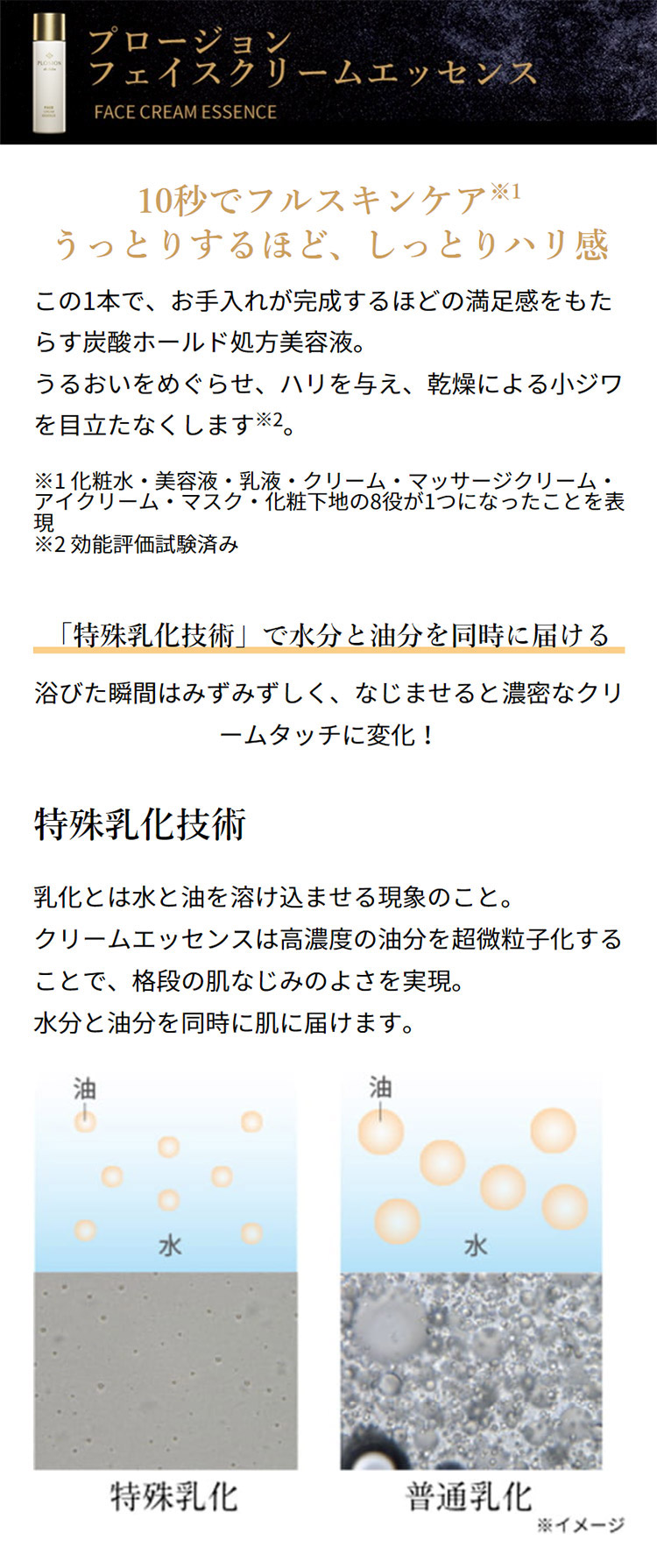 楽天市場】【公式】プロージョン フェイスクリームエッセンス（100ml