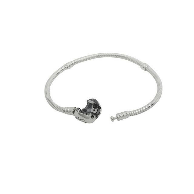 パンドラ PANDORA Moments Heart & Snake Chain Bracelet アクセサリー