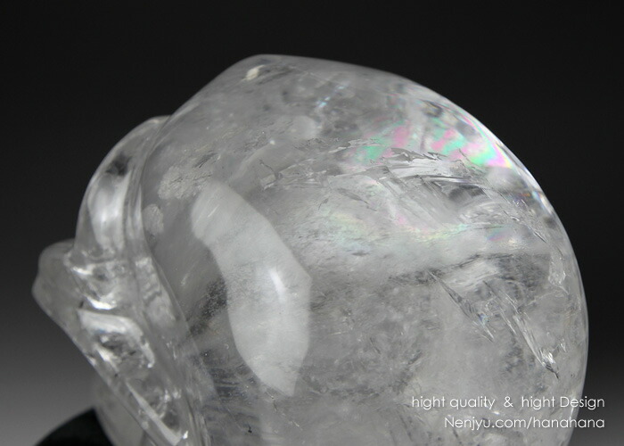 楽天市場】【現品お届け！動画あり】カービング ドクロ 天然水晶