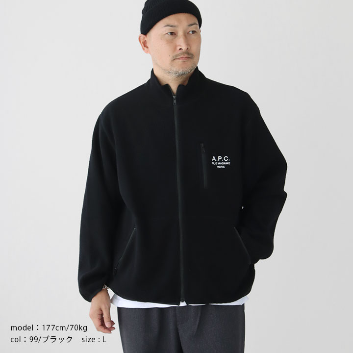 A.P.C. アーペーセー｜フリースブルゾン VESTE-POLAIREの通販｜NEWS