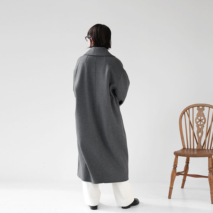 楽天市場】Le glazik ル グラジック｜ウール ダブルフェイスコート LG