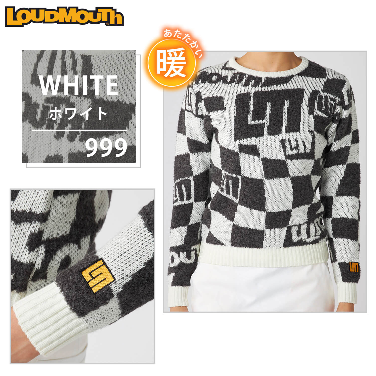 楽天市場】【在庫売り尽くし!】 ラウドマウス ゴルフウェア レディース