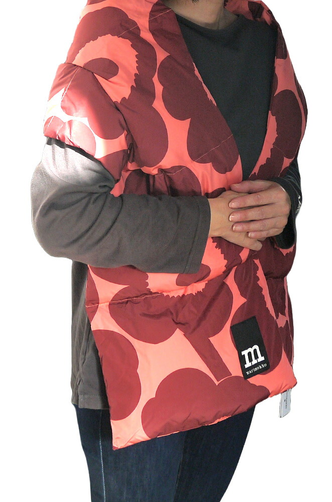 楽天市場】マリメッコ marimekko ウニッコ柄 中綿ストール ダーク