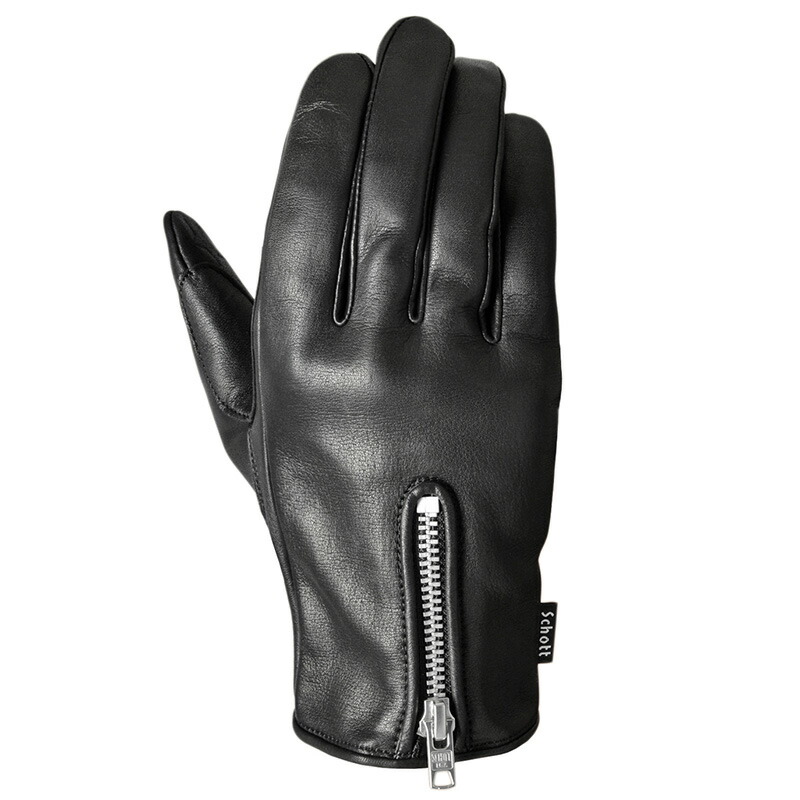 楽天市場】Schott ショット 3109075 ZIP LEATHER GLOVE ジップ レザー