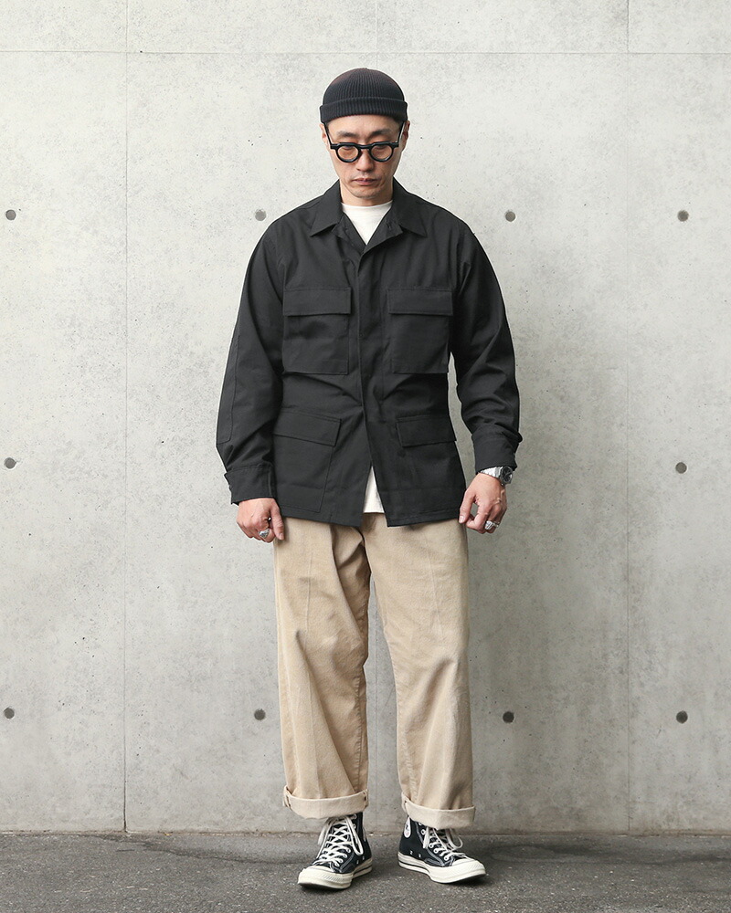 楽天市場】実物 新品 デッドストック 米軍 ブラック リップストップ