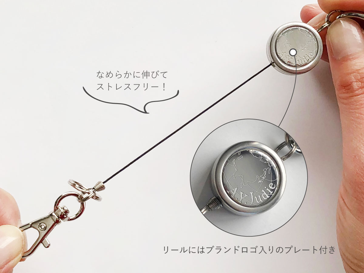 楽天市場】【2/20は最大P9倍】 リール キーホルダー リールキー 鍵 丸