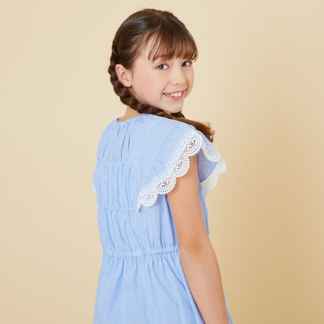 ファイナルセール50％OFF】フリルワンピース 110 120 cm (2436-7354
