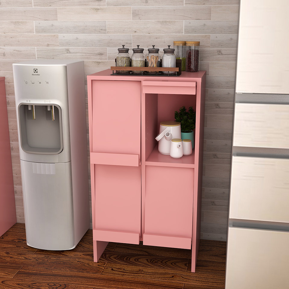 楽天市場】キッチン収納棚 扉付き 食器棚 キッチン収納 完成品 カップ