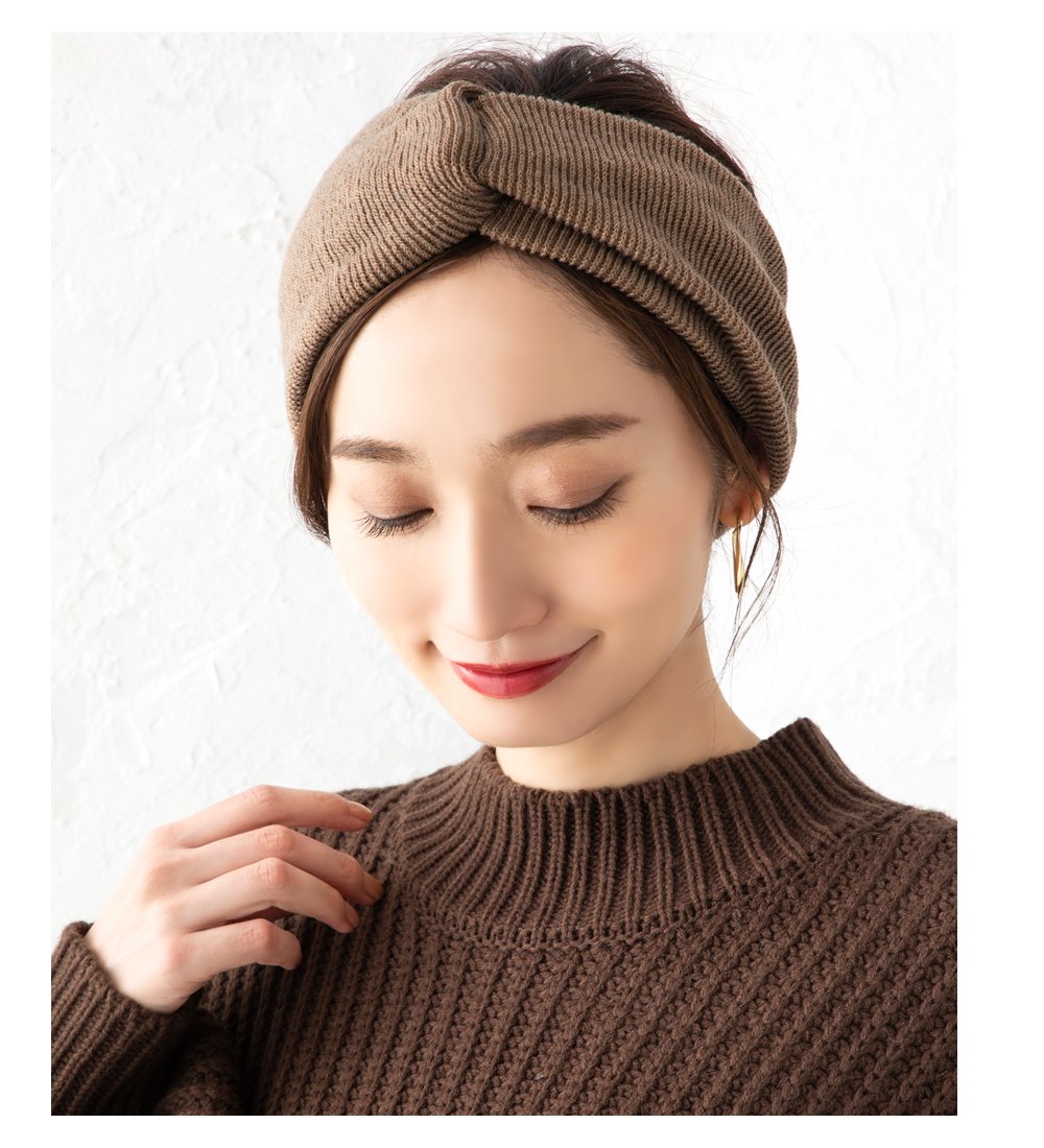 ゆうパケット】ヘアターバン ヘアバンド 幅広 レディース クロス