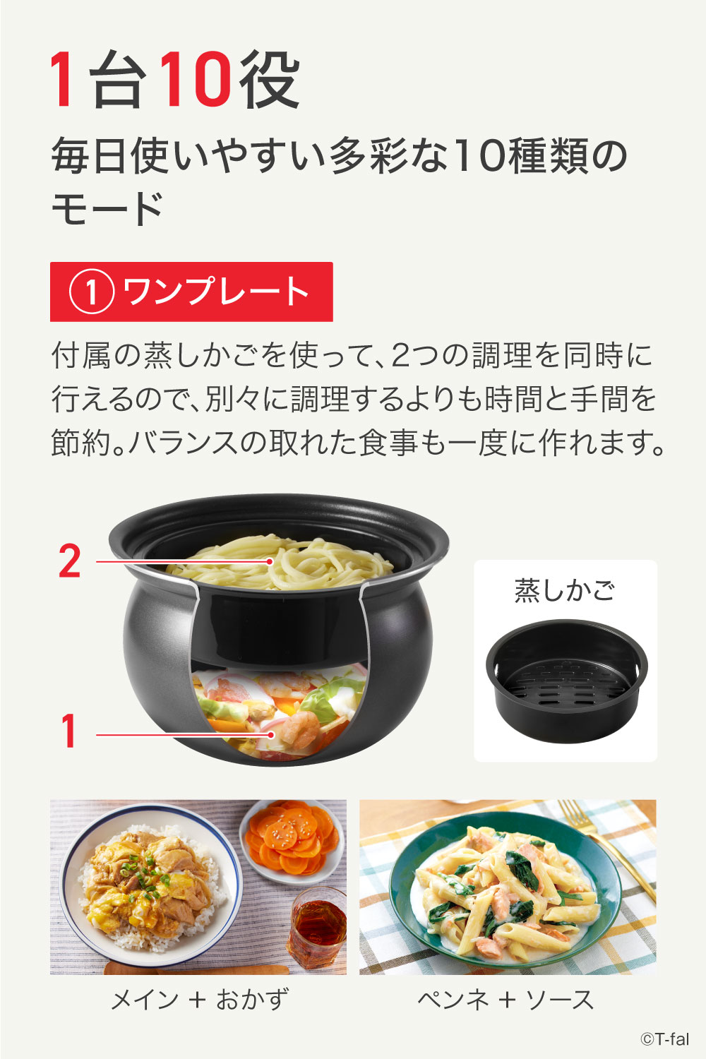 楽天市場】【クーポン4種あり】ティファール ラクラ・クッカー ミニ