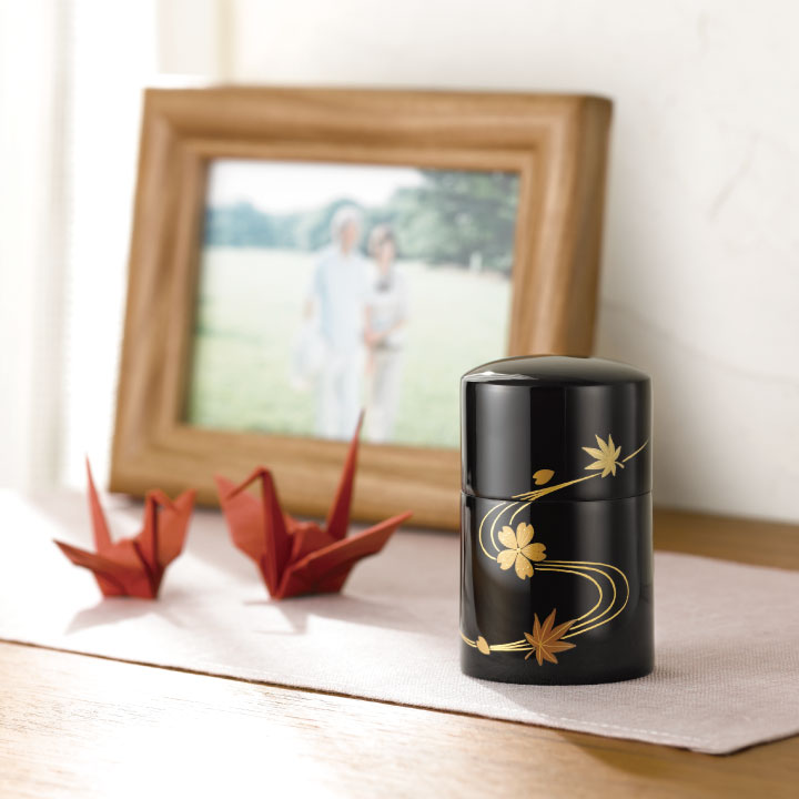 楽天市場】【ポイント5倍】国産 ミニ骨壷 和モダン 蒔絵 まきえ本漆の