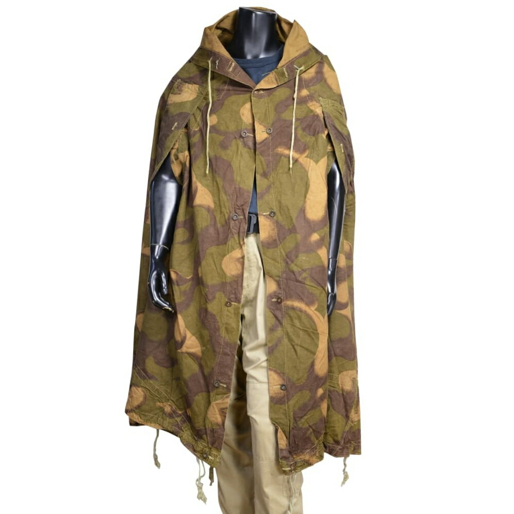 楽天市場】ハンガリー軍放出品 テントシート 軍幕 ハリケーン迷彩柄 扇