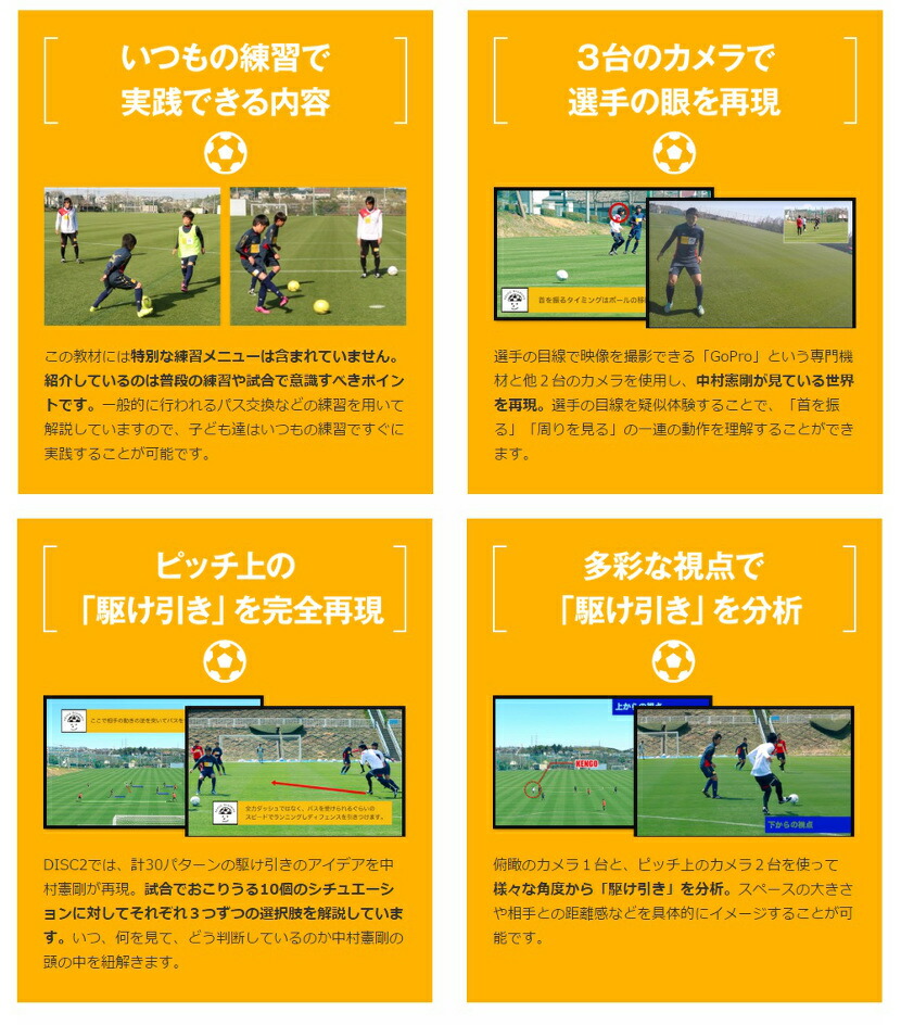 楽天市場】DVD「KENGO Academy」サッカーがうまくなる45のアイデア