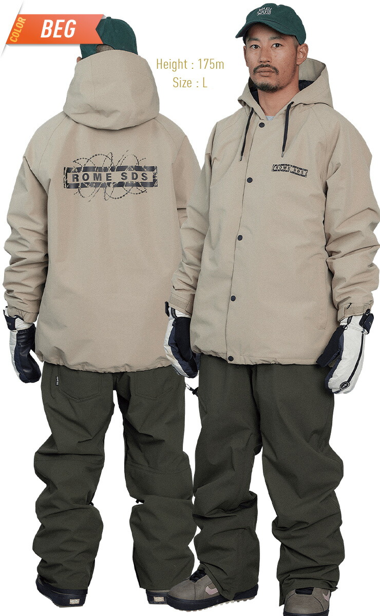 正規品 23-24 ROME SDS ローム DRIFTER JACKET スノーボードジャケット