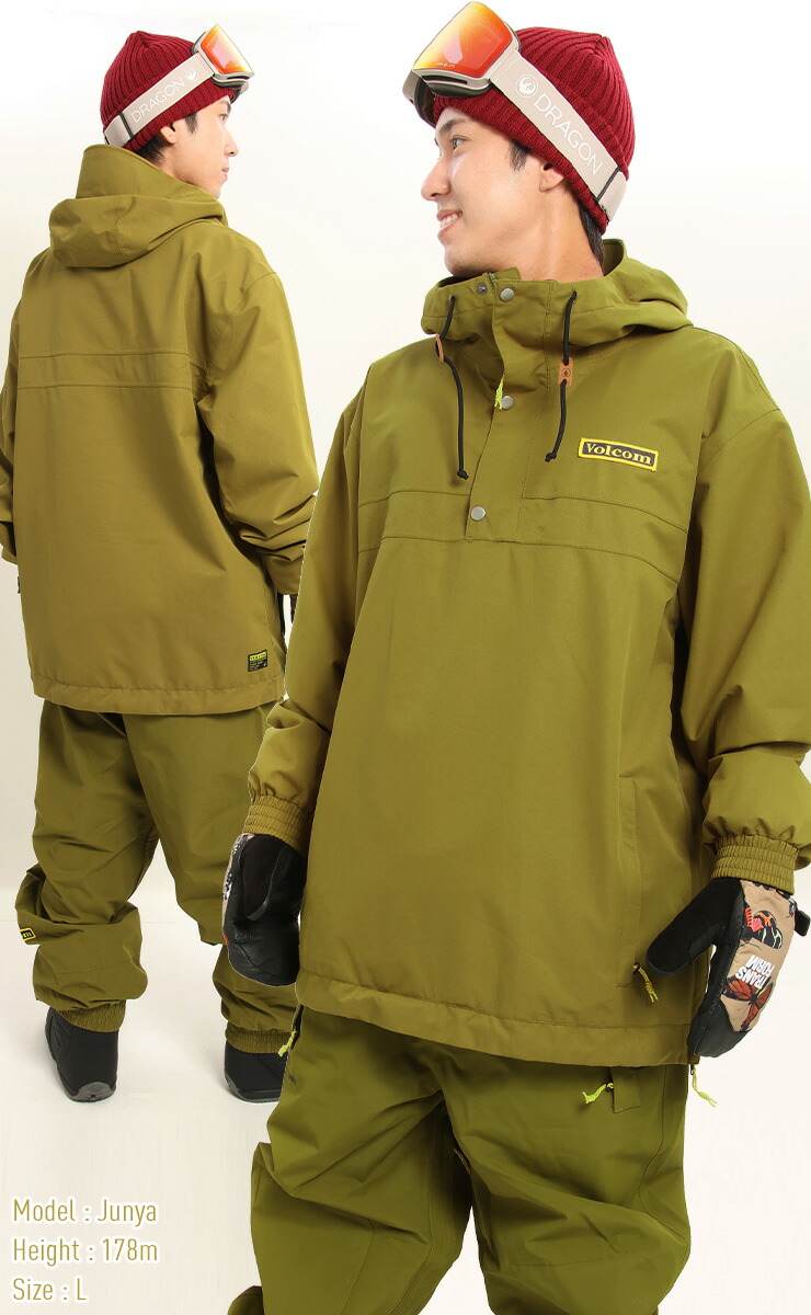 23-24 VOLCOM ボルコム LONGO PULLOVER プルオーバー ジャケット